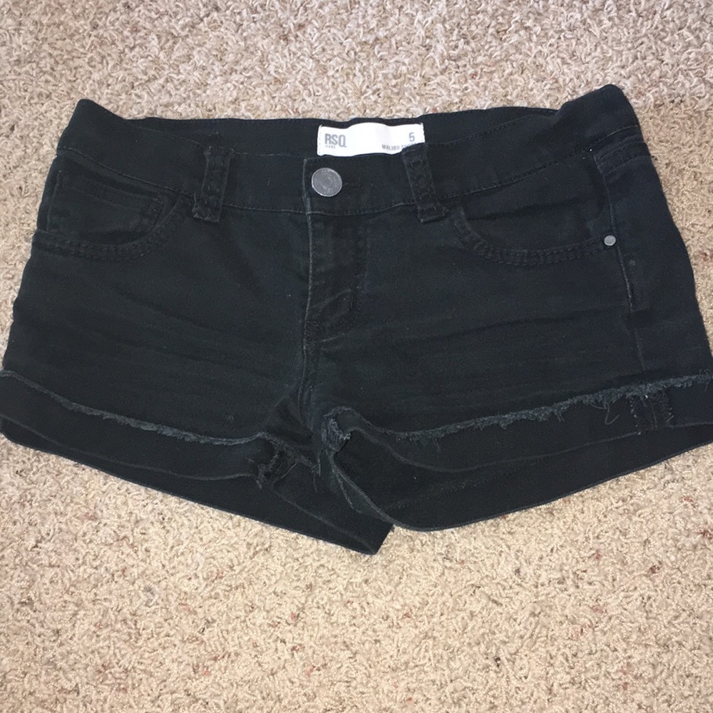 Black shorts
